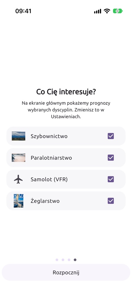 Wybór dyscyplin