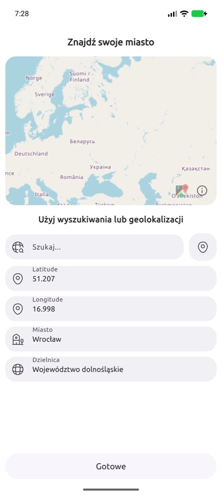 Wybór lokalizacji
